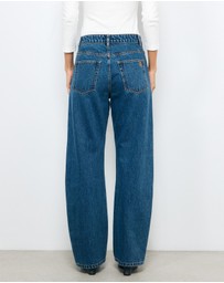 AERE - Mid Rise Curve Leg Jeans