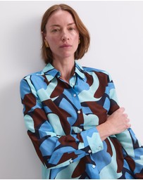 Sportscraft - Wave Print Long Sleeve Shirt