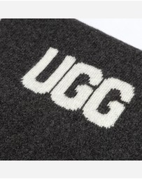 Ozwear Connection Uggs - Ugg Logo Cashmere Aus Wool Woven Scarf