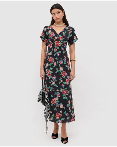 Kimmie Floral Charcoal
