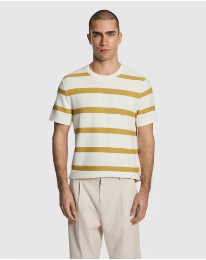 yd. - Hayes Stripe Knitted Tee
