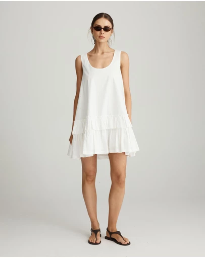 Mattir - Zera Dress White