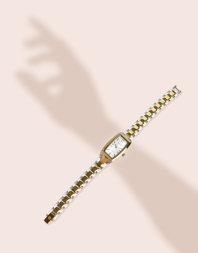 Maxum - Fanta Re-Issue - Silver Tone Case, White Dial & Duo Tone Bracelet
