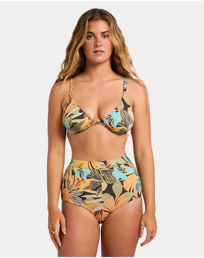 Billabong - Womens Des Tropiques D-Cup Bikini Top