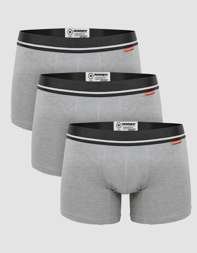 Mosmann - 3-Pack Bamboo Trunks - Luna