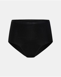 Modibodi - Classic Period Full Brief Moderate Absorbency Black