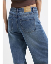 Subtitled - Alexa Mid Rise Denim Jeans Petite Relaxed