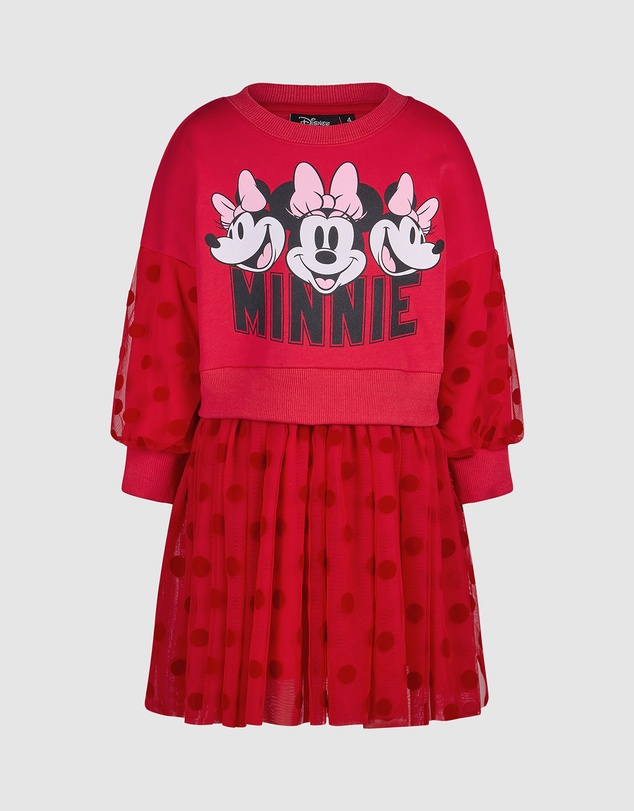 Rock Your Kid - Minnie Mouse Jumper Dress - Kids-Teens