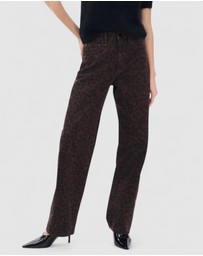 rag & bone - Shea Full Relaxed Straight Jeans