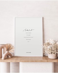 Olive et Oriel - To Do List Art Print