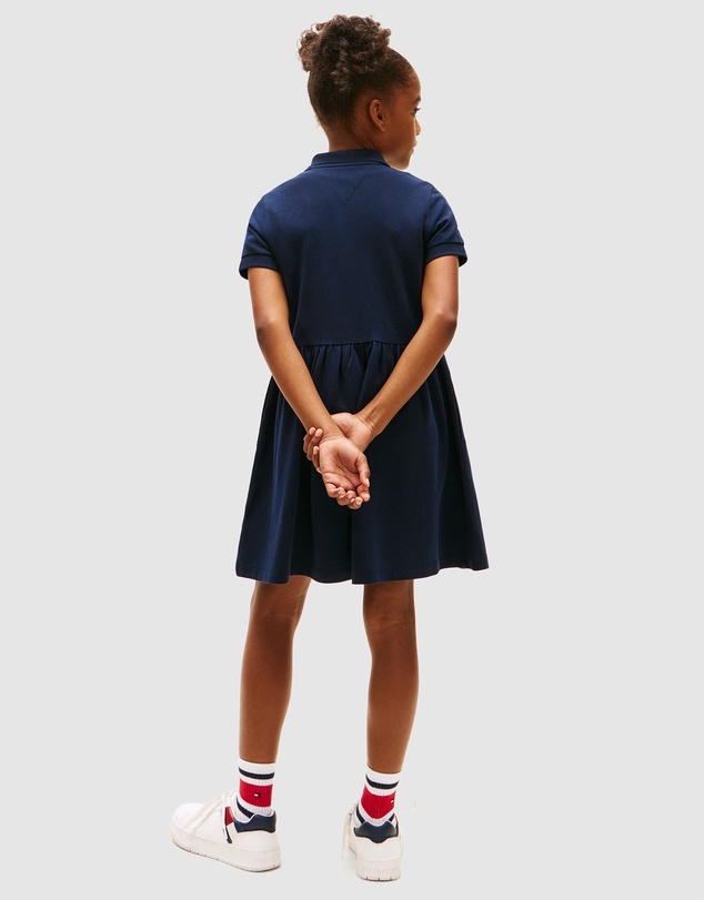 Tommy Hilfiger - Short Sleeve Polo Dress - Kids