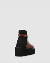 B.Coops - Arwen Flatform Ankle Boots