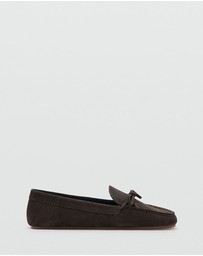 M.N.G - Suede Moccasin