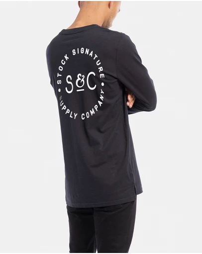 Stock & Co. - Stamped Signet Long Sleeve Tee