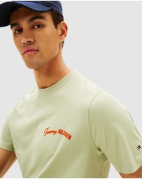 Tommy Hilfiger - Back Logo Jersey Crew Neck T-Shirt