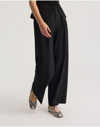 Oxford - Sonia Pleat Front Eco Pants