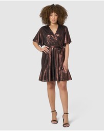 Pink Dusk by Curve Project - I Got You Mini Dress