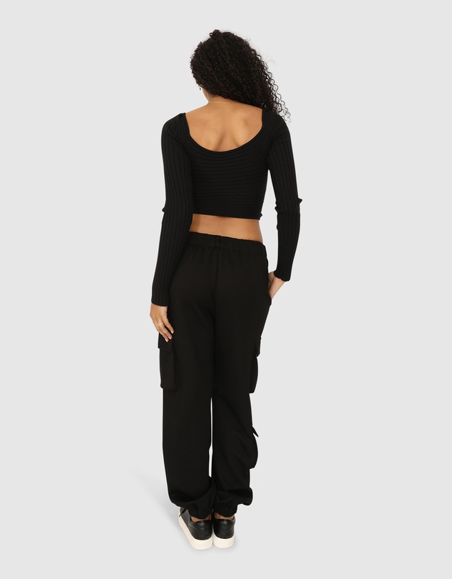 Belle & Bloom - Perfect Match Cargo Trackpants
