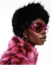 Sunday Stephens - Frosted Hoop Earrings