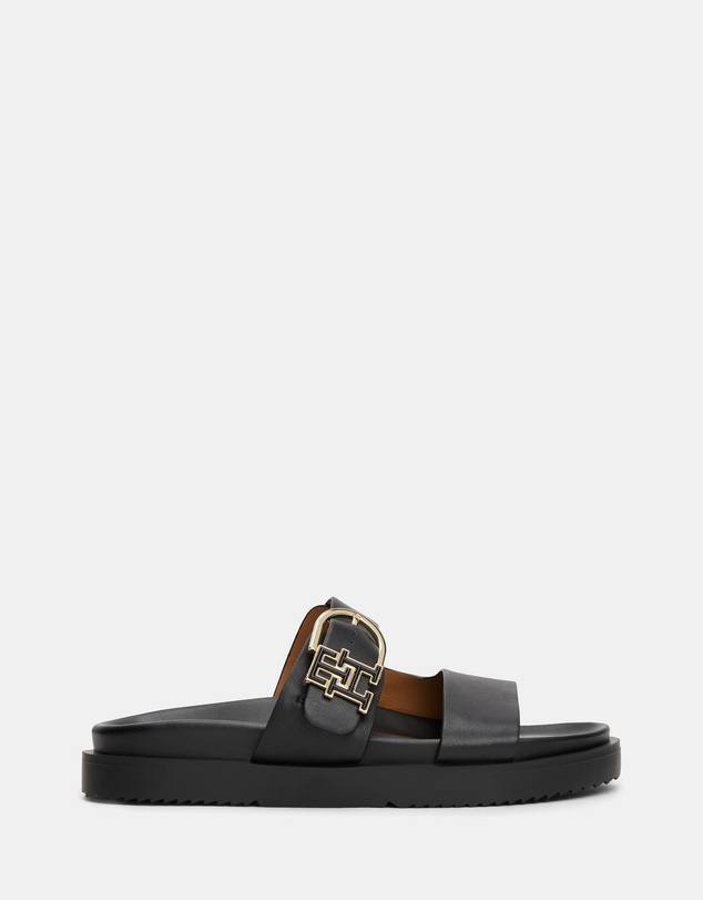 Tommy Hilfiger - Leather Sporty Mules - Women's