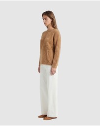 SILK MAGNOLIA - Brushed Cashmere Jumper