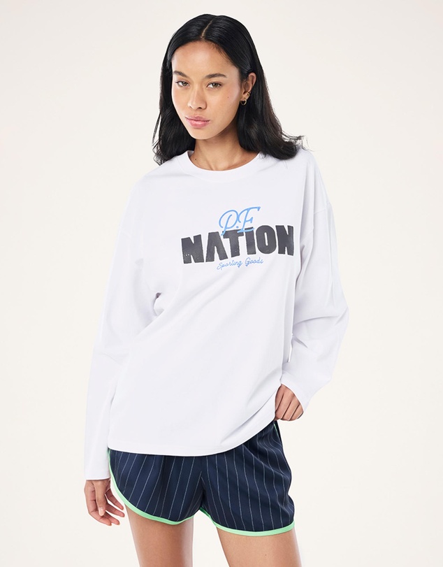P.E Nation - Champion LS Heavyweight Tee