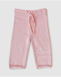 WITH LOVE FOR KIDS - Blushing Knitted Pant - Babies - Kids