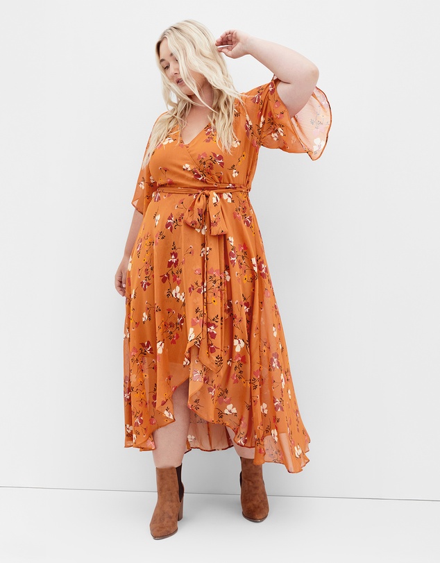 City Chic - Enthral Maxi Print Dress