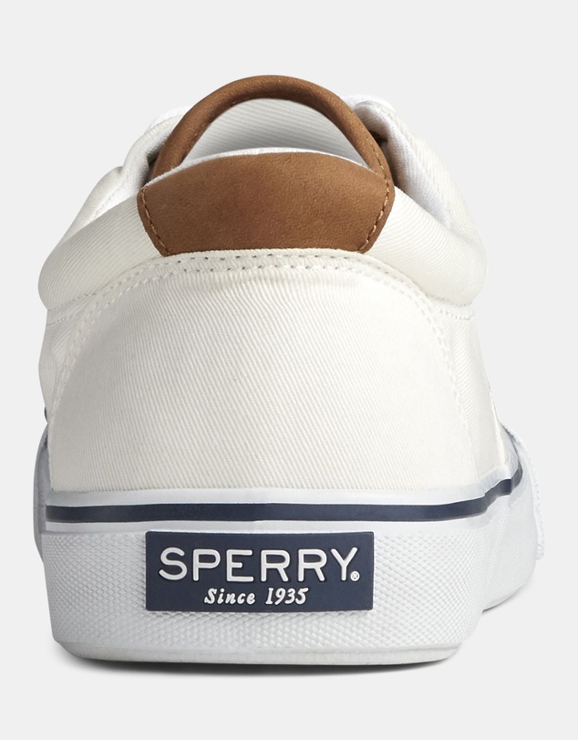 Sperry - Striper II Canvas Medium White- Men's