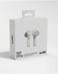 Sudio - N2 Pro - True Wireless Bluetooth In-Ear Headphones, Active Noise Cancelling Earbuds