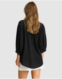 Sea Level Australia - Sunset Boho Blouse