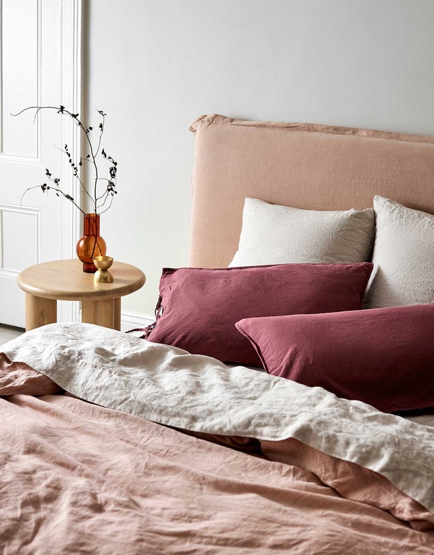 Aura Home - Emile Linen Quilt Cover