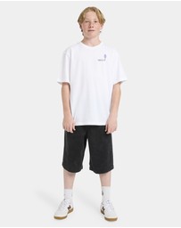 Volcom - Boys 8 to 16 Freazy Loose Denim Shorts