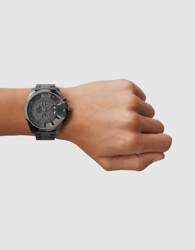 Diesel - Mega Chief Gun-Metal Chronograph Watch