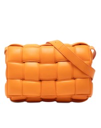 Pre-Loved by Azura Reborn - Pre-Loved Nappa Intrecciato Padded Cassette Crossbody