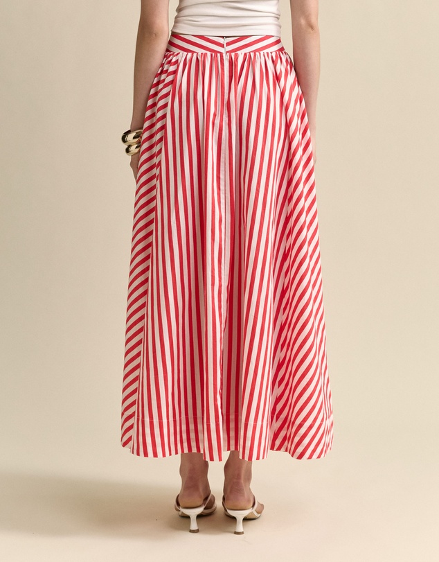 MVN - Striped Maxi Skirt