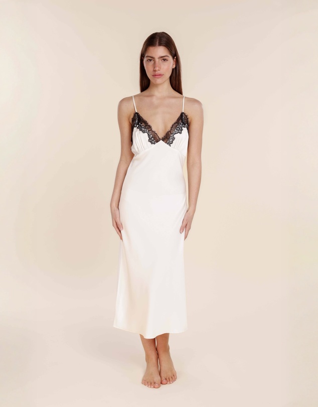 Gingerlilly - Magnolia Silky Satin Long Gown
