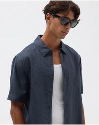 AERE - Euro Resort Linen SS Shirt
