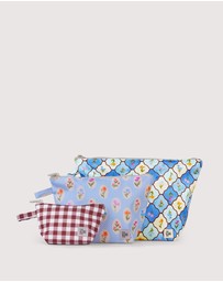 The Somewhere Co - Amalfi Handy Pouch Trio