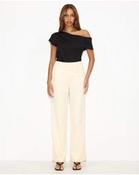 Dazie - Coral Off Shoulder Top