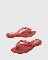 Melissa - MELISSA FLIP FLOP SLIM + GANNI