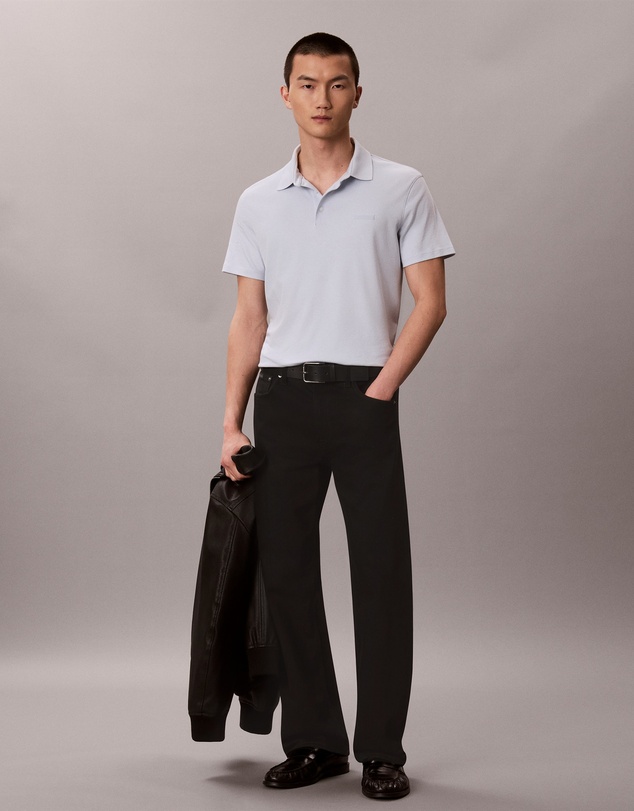 Calvin Klein - Slim Cotton Badge Polo Shirt