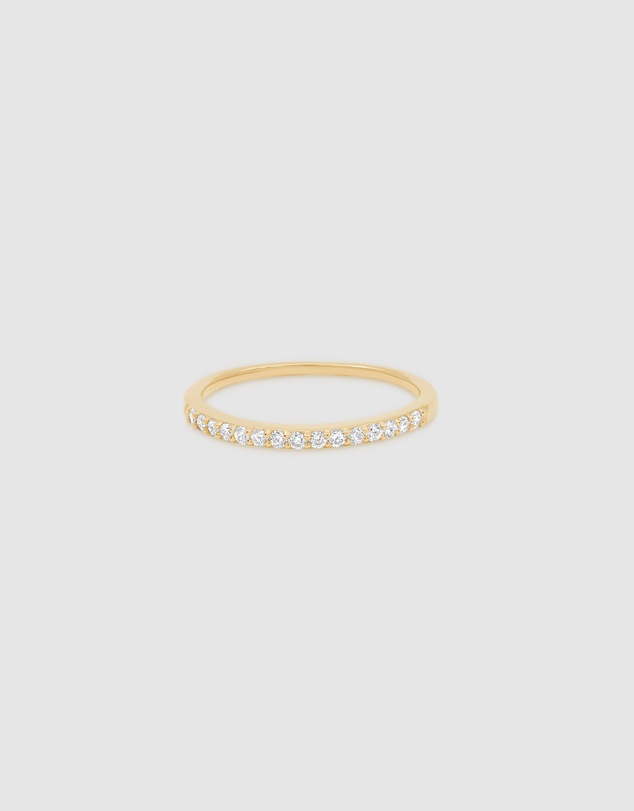 By Charlotte - Diamond Halo Ring
