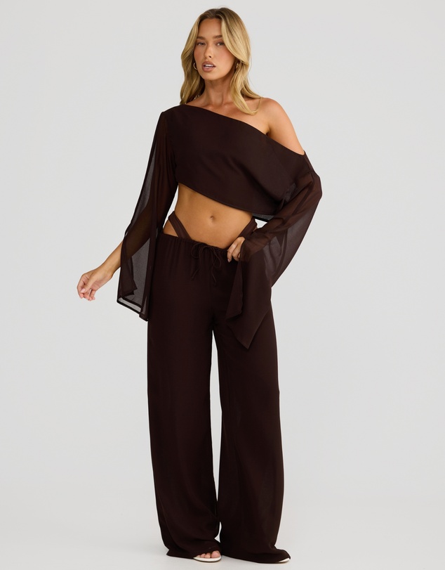 Vacay Swimwear - Bella Top Chocolate