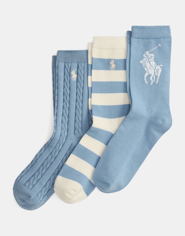 Polo Ralph Lauren - Candyshop Socks 3-Pack - Kids-Teens