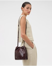 Oroton - Georgie Crackle Crossbody Bag