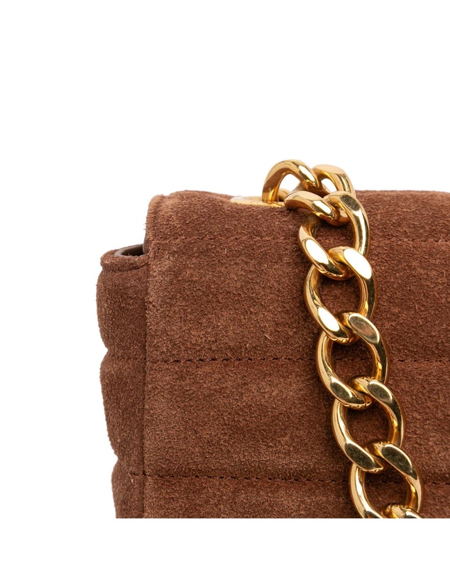 Pre-Loved by Azura Reborn - Pre-Loved Suede Monochrome Shoulder Bag
