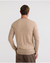 Oxford - Basic V-Neck Pure Wool Pullover