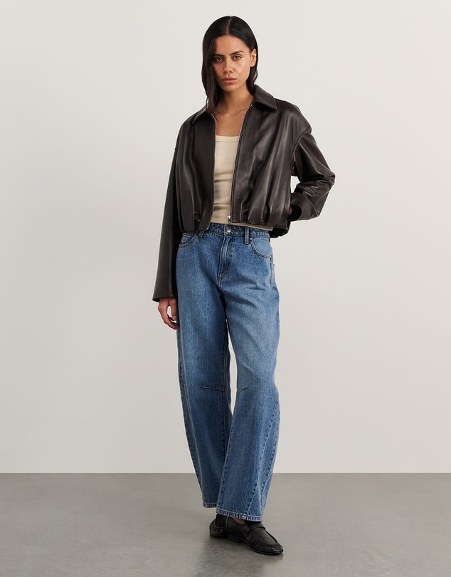 Jag - Leather Bomber