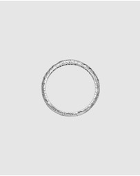 Haze & Glory - ICONIC EXCLUSIVE - Ring Coconut Society Stacking in 925 Sterling Silver